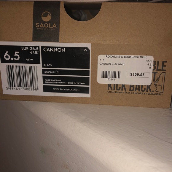 Birkenstock canvas tennis shoes - Picture 6 of 6